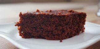 Deliciosa receta de pastel de nube de chocolate sin harina
