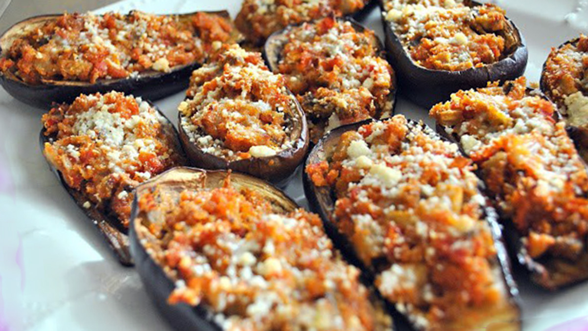 Stuffed Eggplant berenjenas rellenas