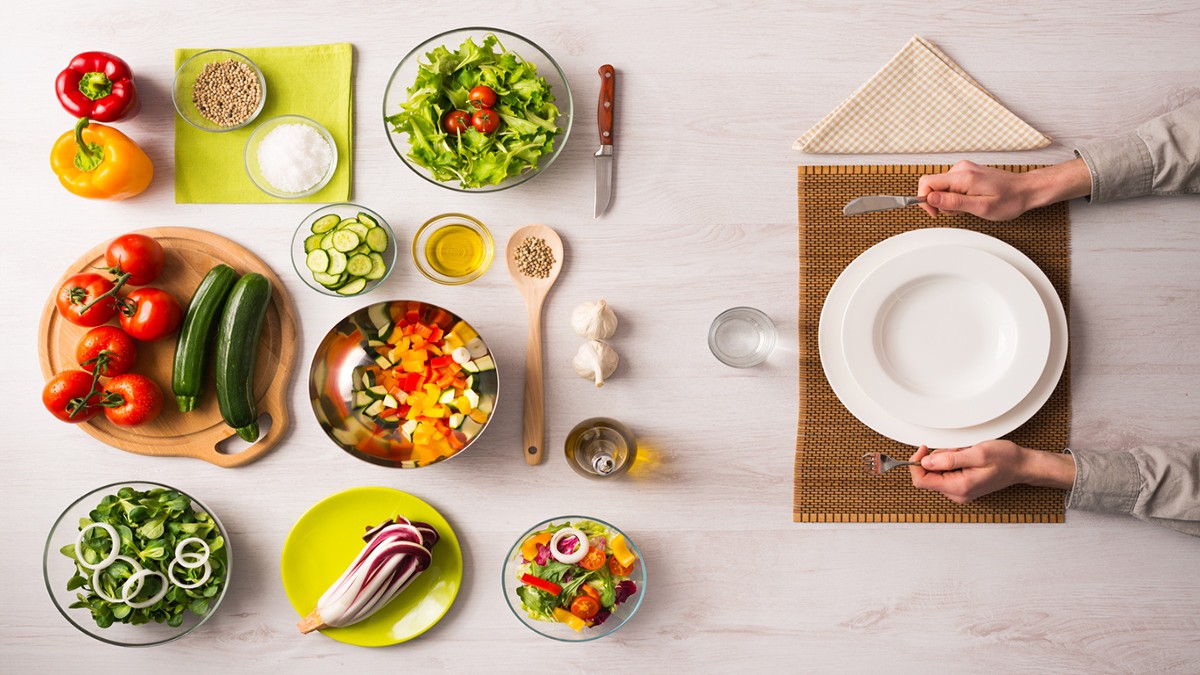 Las porciones más recomendable para una alimentación saludable