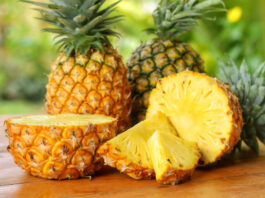 Información nutricional y beneficios que ofrece la Piña para la salud Nutritional information and benefits offered by Pineapple for health